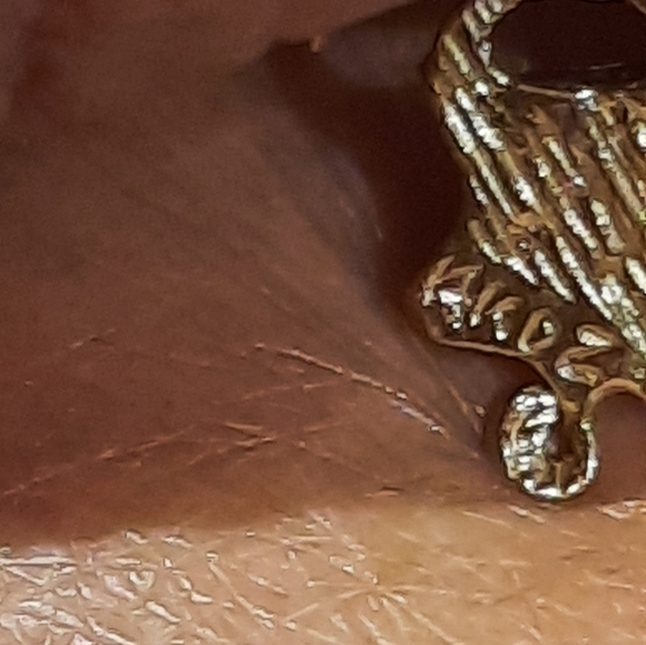 HUGE! MEN'S SEXY AUTHENTIC SOLID 14K YELLOW GOLD COMEDY TRAGEDY CHARM PENDANT - Picture 3 of 8